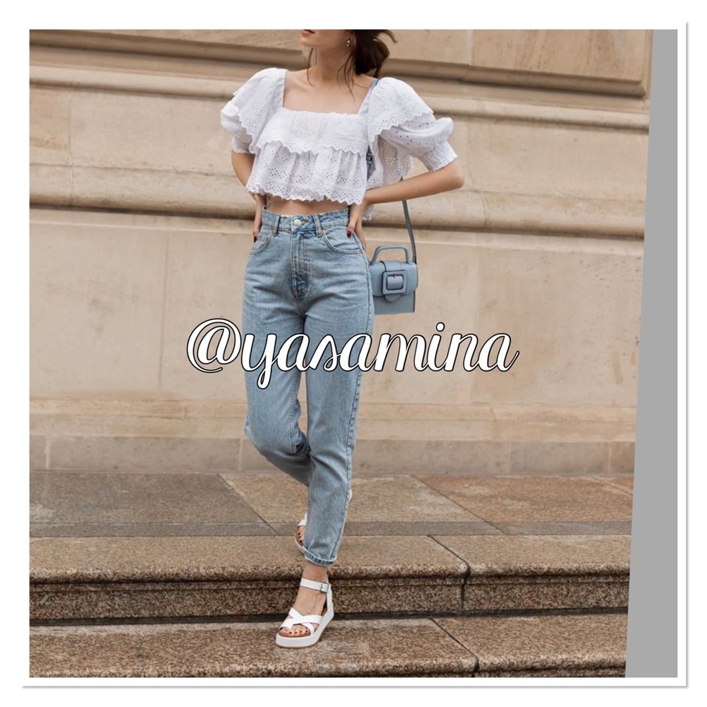 2left🔥🔥Zara embroidery top bloggers favorite - Picture 10 of 16